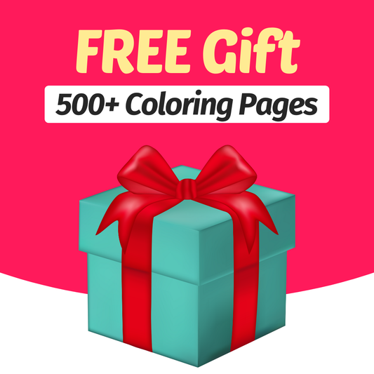 500+ Coloring & Activity Pages PDF Bundle